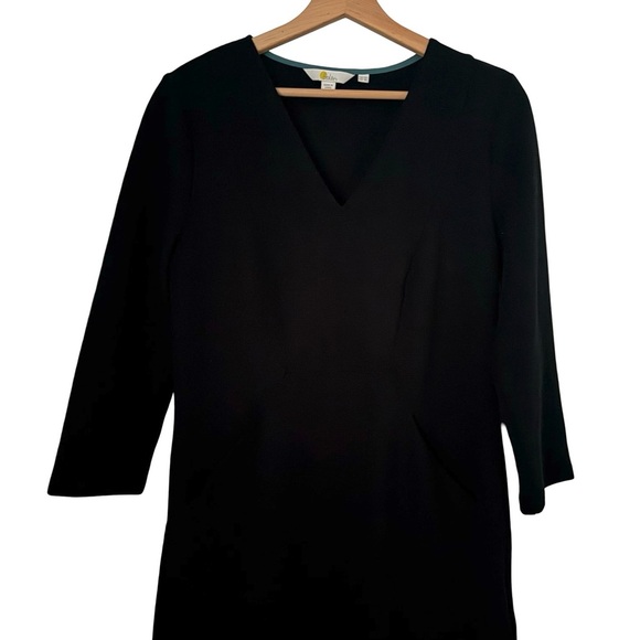 Boden Bronte Ribbed Dress Sz 8 Long - Picture 3 of 7